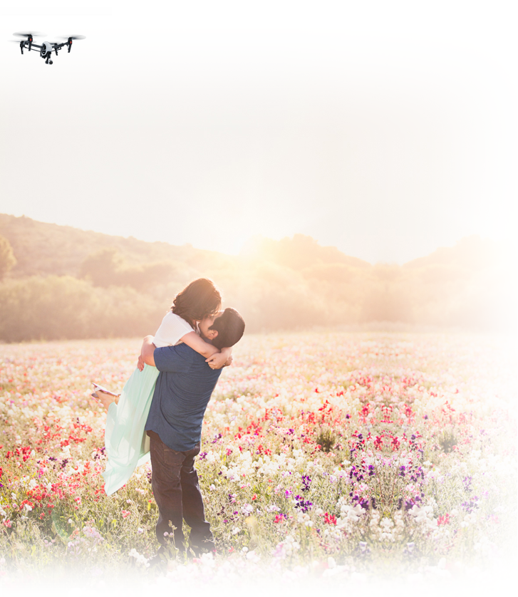 Woudl you propose to your beloved by drone?